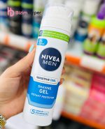 ژل اصلاح نیوا NIVEA ضد حساسیت خنک کننده حجم 200 میل مدل Shaving Gel 200ml