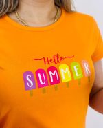 تیشرت سوپر پنبه طرح SUMMER کد 8969