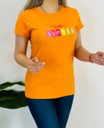 تیشرت سوپر پنبه طرح SUMMER کد 8969