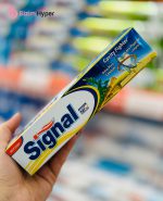 خمیردندان گیاهی سیگنال Signal مدل Cavity Fighter حاوی حجم 120 میل Signal Cavity Fighter Herbal Miswak Toothpaste 120ml