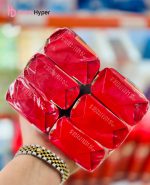 صابون لوکس Lux مدل Romantic Hibiscus رایحه گلهای لاله ای قرمز شقایق بسته 6 عددی 1020 گرم Lux Romantic Hibiscus with Exotic Hibiscus and Elemi Fragrance Soap Bar 6×170 1020gr