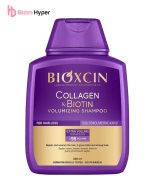 شامپو ضد ریزش و حجم دهنده کلاژن و بیوتین بیوکسین BIOXCIN حجم 300 میل