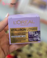 کرم ماسک آبرسان و ضدچروک شب لورال هیالورون اکسپرت LOreal Hyaluron حجم 50 میلی لیتر