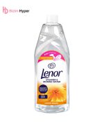مایع اتو لنور LENOR خوشبو کننده و افزایش دهنده اتو پذیری لباس رایحه Summer Breeze حجم یک لیتری