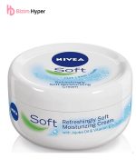 کرم نرم کننده و مرطوب کننده دست، بدن و صورت سافت نیوا nivea حجم 300 میل