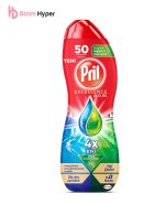 ژل ماشین ظرفشویی دوفاز 4 کاره پریل Pril مدل Yağ Çözücü ( از بین بردن روغن ) حجم 900 میل