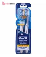 مسواک اورال بی Oral-B مدل Criss Cross Deep Clean با برس متوسط بسته 2 عددی