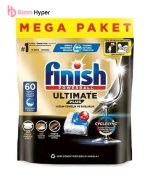 قرص ماشین ظرفشویی فینیش 60 عددی ULTIMATE PLUS