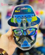 ژیلت (تیغ اصلاح) مکس Max (3 لبه 3تایی)