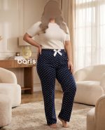 شلوار راحتی سوپرپنبه میکس فری سایز کد 8917