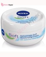 کرم نرم کننده و مرطوب کننده دست، بدن و صورت سافت نیوا nivea حجم 200 میل