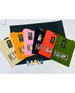 تیشرت سوپر پنبه طرح be kind پلنگی کد 8969